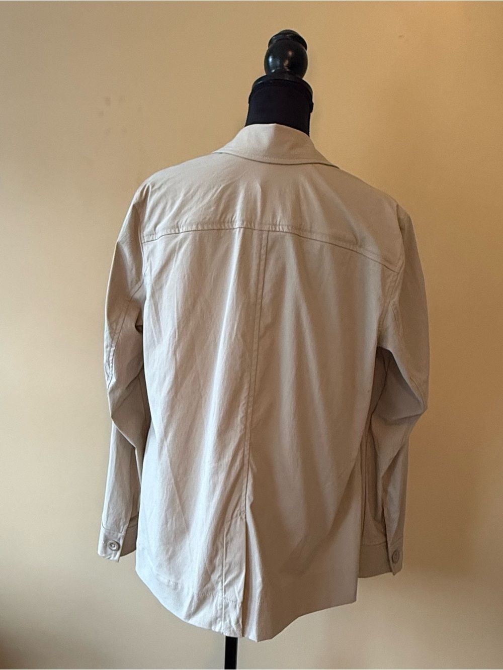 Eddie Bauer Travex Voyager Flexion Blazer Women's 16 NWT Stone Tan Stretch - Picture 3 of 13